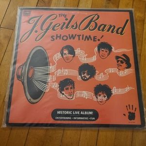J. Geils Band Showtime! Vintage record album black orange GUC
